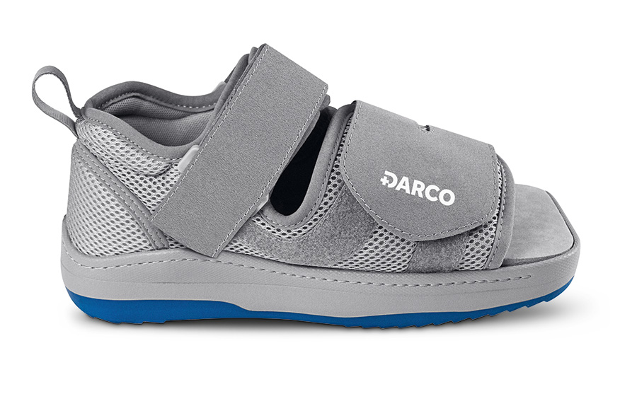 Darco Relief Dual R
Fußteilentlastungsschuh
Postoperativ zur Stabilisierung, Stoßdämpfung und Druckentlastung nach Operationen